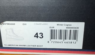 Botas Tommy Hilfiger Marrones Talla 43/44