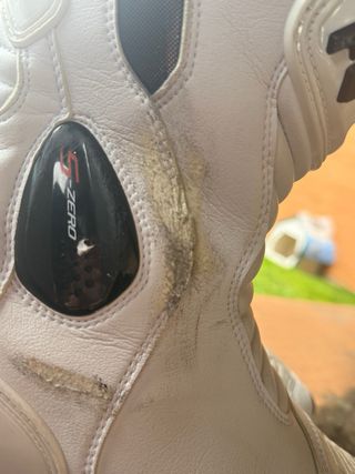 Botas Moto TCX Carretera Blancas