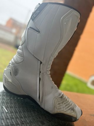 Botas Moto TCX Carretera Blancas