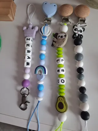 Catenelle portaciuccio personalizzate portachiavi