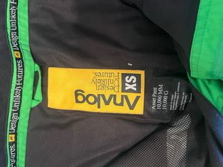 Pantalón esquí freeride AG verde Talla XS