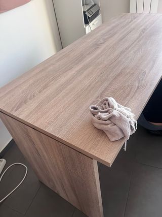 Tablero escritorio roble sin patas