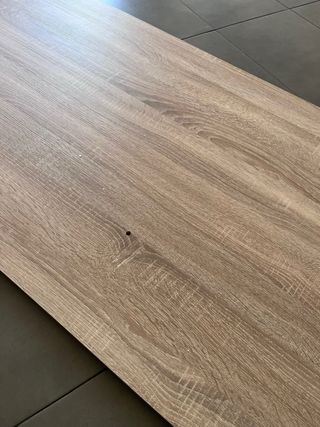 Tablero escritorio roble sin patas