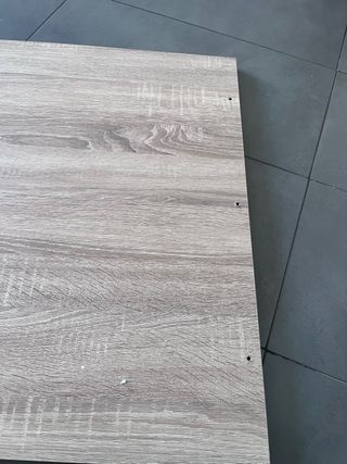 Tablero escritorio roble sin patas