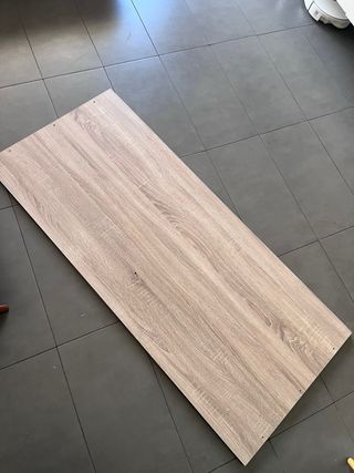 Tablero escritorio roble sin patas