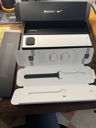 Correa Nike M Apple Watch Negra NUEVO