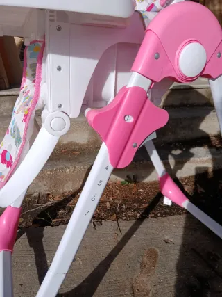 Trona para bebé con estampado de elefantes