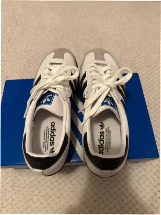 Adidas Samba OG Blanco Gris Talla 42