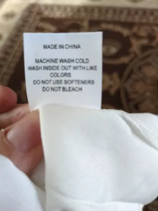 Camisa de vestir blanca hombre