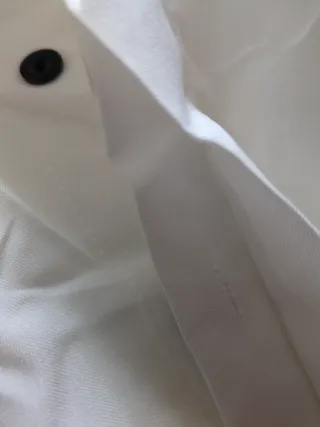 Camisa de vestir blanca hombre