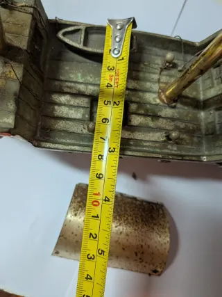 Veliero Galeone Vintage Metallo Vetroresina