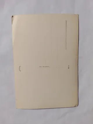 In regalo cartolina storica di Benito Mussolini...