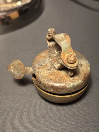 Campanello Bronzino Bronzo Bici Epoca Vintage