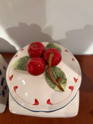 Pareja Tarros Villeroy & Boch Cerezas