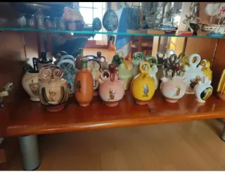 Botijo Porrón Artesanía Cerámica