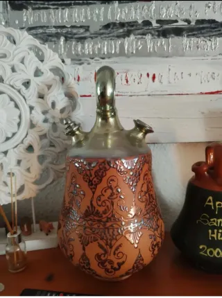 Botijo Porrón Artesanía Cerámica