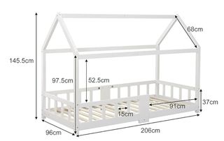 Cama Infantil Madera Maciza