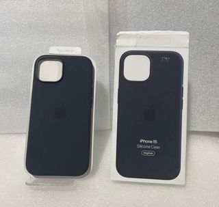 Funda Silicona MagSafe iPhone 15 Negra