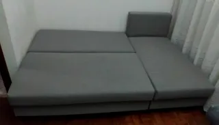 Sofá Cama IKEA ÄLVDALEN Gris Oscuro