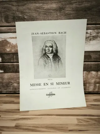 Vinilo J.S. Bach - Messe en si mineur