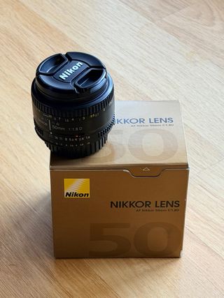 Objetivo Nikon AF Nikkor 50mm f/1.8D + Filtro UV