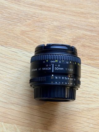 Objetivo Nikon AF Nikkor 50mm f/1.8D + Filtro UV