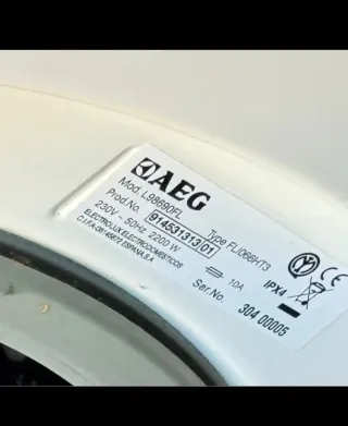 Lavadora AEG Lavamat Protex Plus 9kg