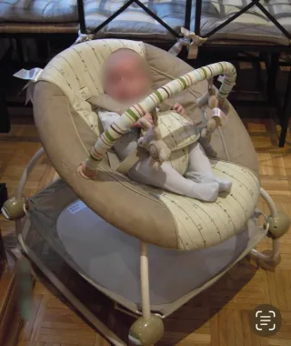 Hamaca mecedora para bebé