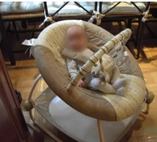 Hamaca mecedora para bebé