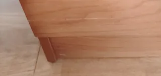 Mesitas de noche de madera (2 unidades)