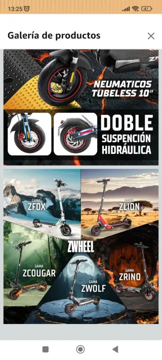 Patinete Eléctrico ZRINO DGT 5 Años Garantía