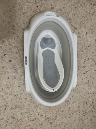Bañera Bebé Plegable Viaje con adaptador bebe