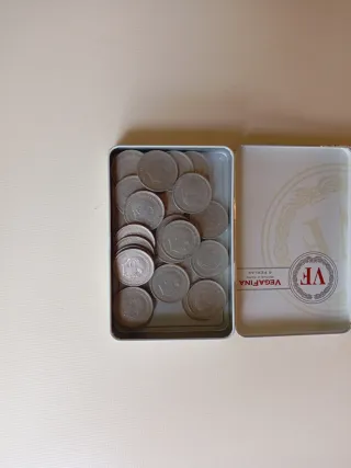 Colección monedas 5 pesetas Franco