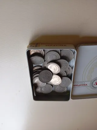 Colección monedas 5 pesetas Franco