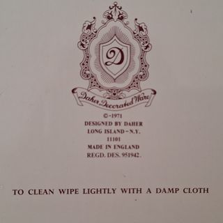 Bandeja decorativa vintage