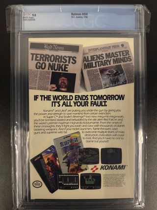 COMIC BATMAN No 450 CGC 9.8 ¡¡¡¡ GRADEADO TOP