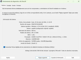 Dell XPS 13 9300 Plata