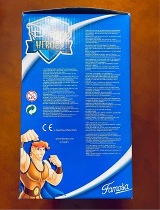 Figura Famosa - Disney Héroes - Hércules - Titanes