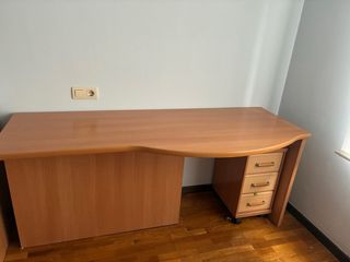 Cama nido con zapatero cajonera y escritorio