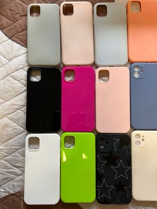 Fundas iPhone 11, 1€ cada una