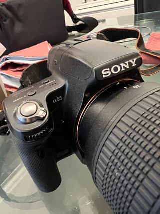 Sony Alpha A55 + 2 Objetivos