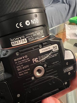 Sony Alpha A55 + 2 Objetivos