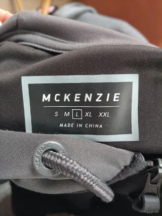 Sudadera McKenzie Talla L Media Cremallera