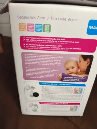 Sacaleches 2 en 1 MAM Eléctrico/Manual