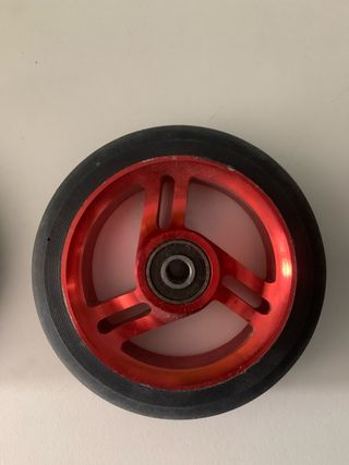 Ruedas patinete Bestial Wolf rojas