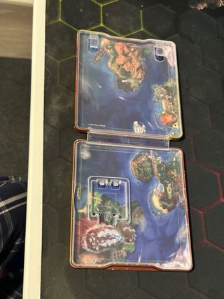 Pokémon Sol Caja Manuales y Steelbook Originales