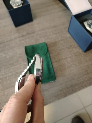 Reloj Cronos GMT Negro y Azul Modelo batman