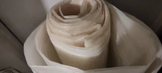 Plástico invernadero grueso transparente