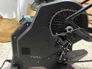 Bicicleta con rodillo