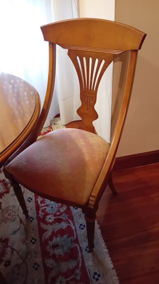 Mesa Comedor Extensible Madera Maciza